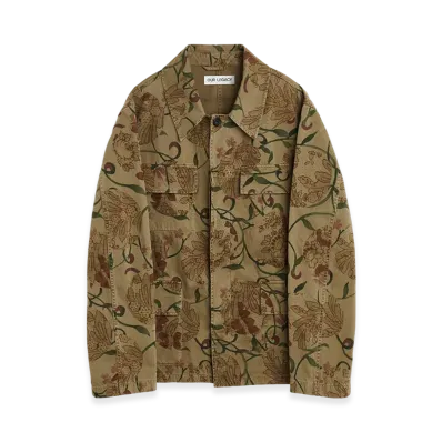 OUR LEGACY Uniform Jacket "Spotting Rose Seventies Sateen"