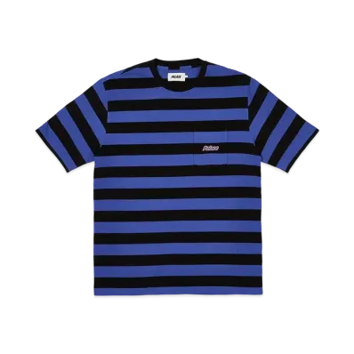 PALACE Block Stripe T-Shirt "Black"