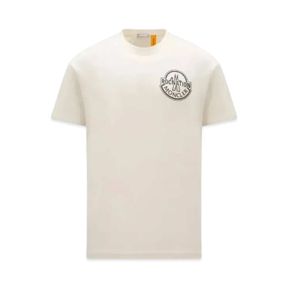 MONCLER x Roc Nation Designed By Jay-Z T-Shirt "Off White"