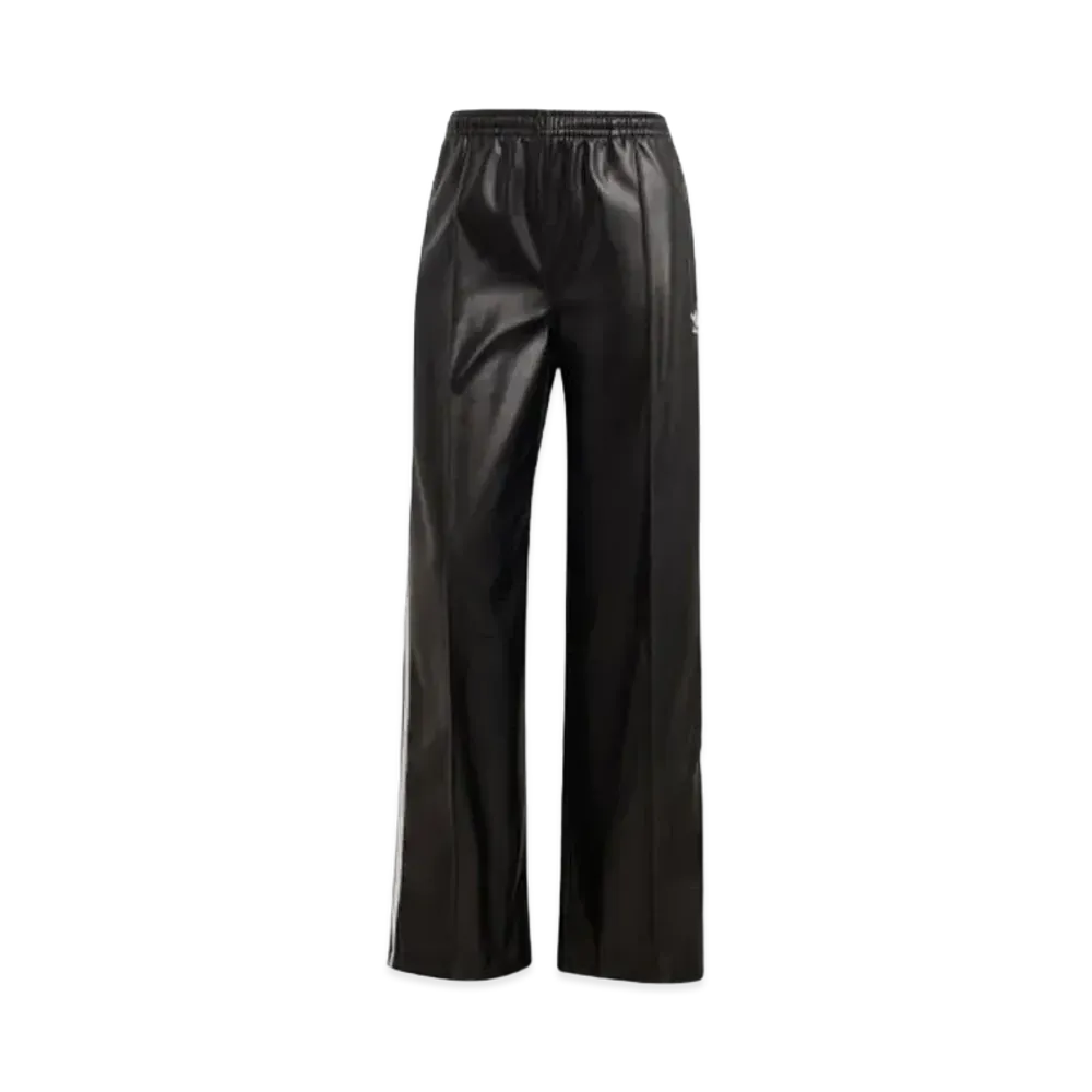 adidas Firebird Pleather Pants "Black"