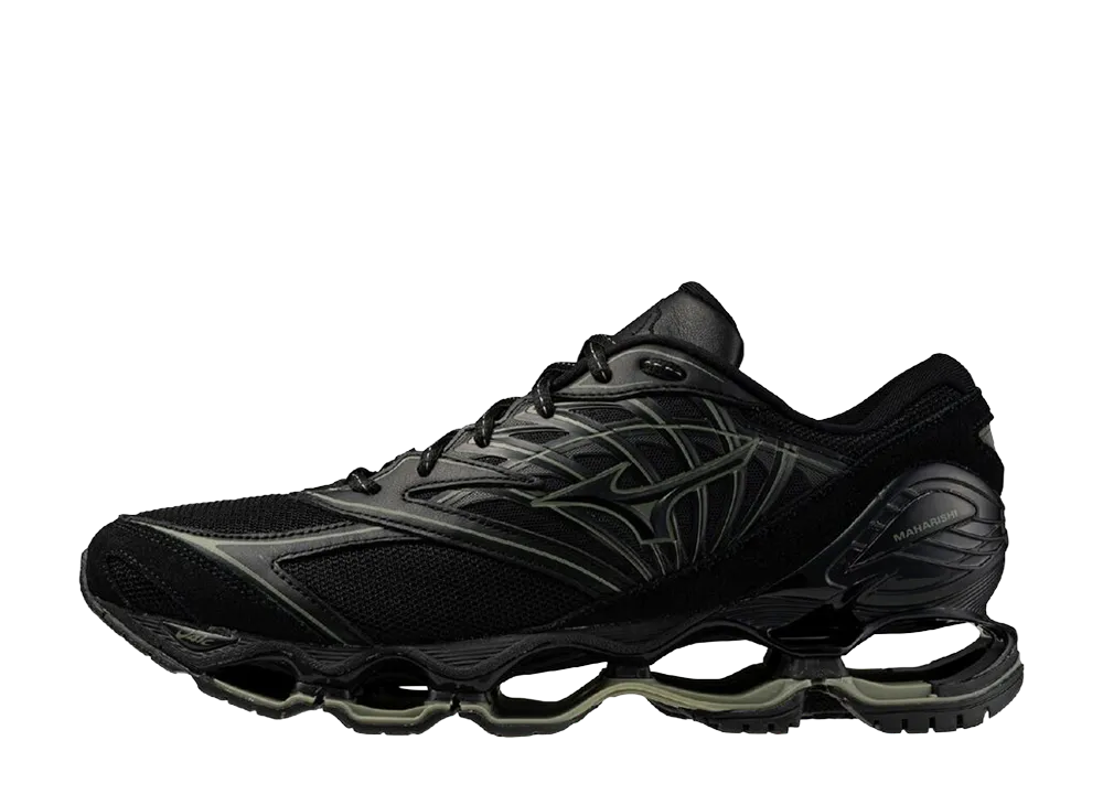 マハリシ × ミズノ ウエーブ プロフェシー LS "ブラック"