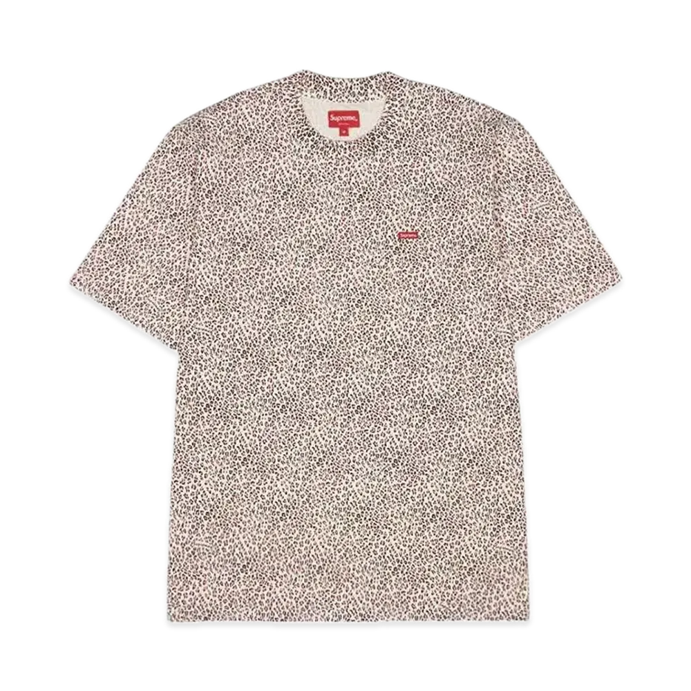 Supreme Small Box Tee "Pink Leopard"(Made in Vietnam)(22SS)