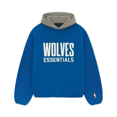 FEAR OF GOD ESSENTIALS Wolves Hoodie "Blue"
