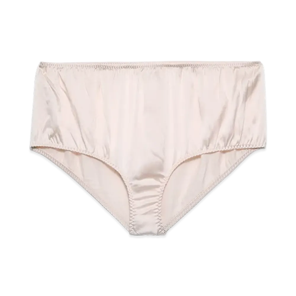 PRADA Vintage Look Satin Brief "Petal Pink"