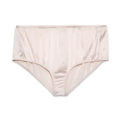 PRADA Vintage Look Satin Brief "Petal Pink"