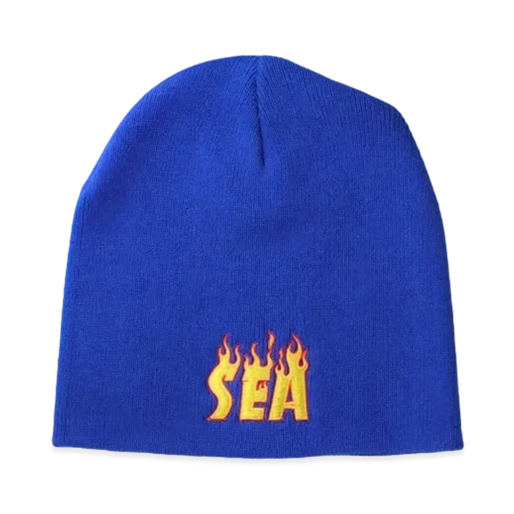 WIND AND SEA x THRASHER Knit Cap "Blue"
