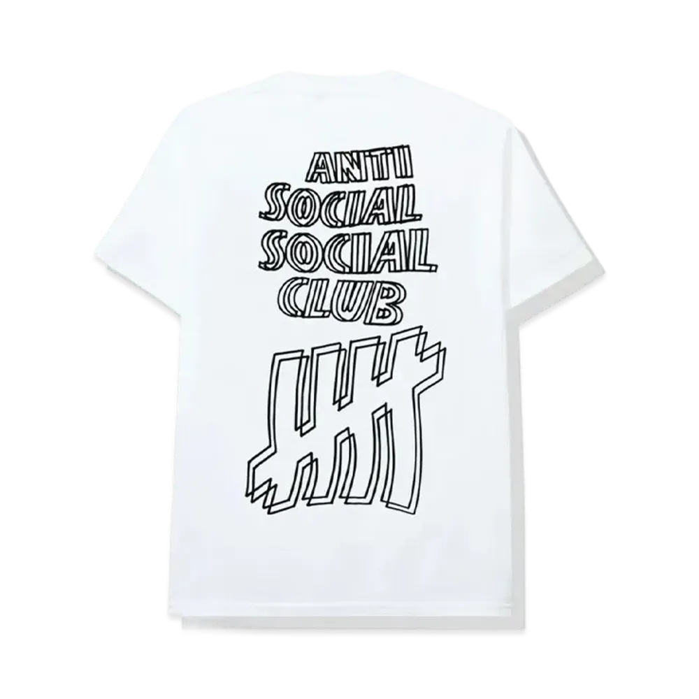 ANTI SOCIAL SOCIAL CLUB x Undefeated Tee "White" (FW20)