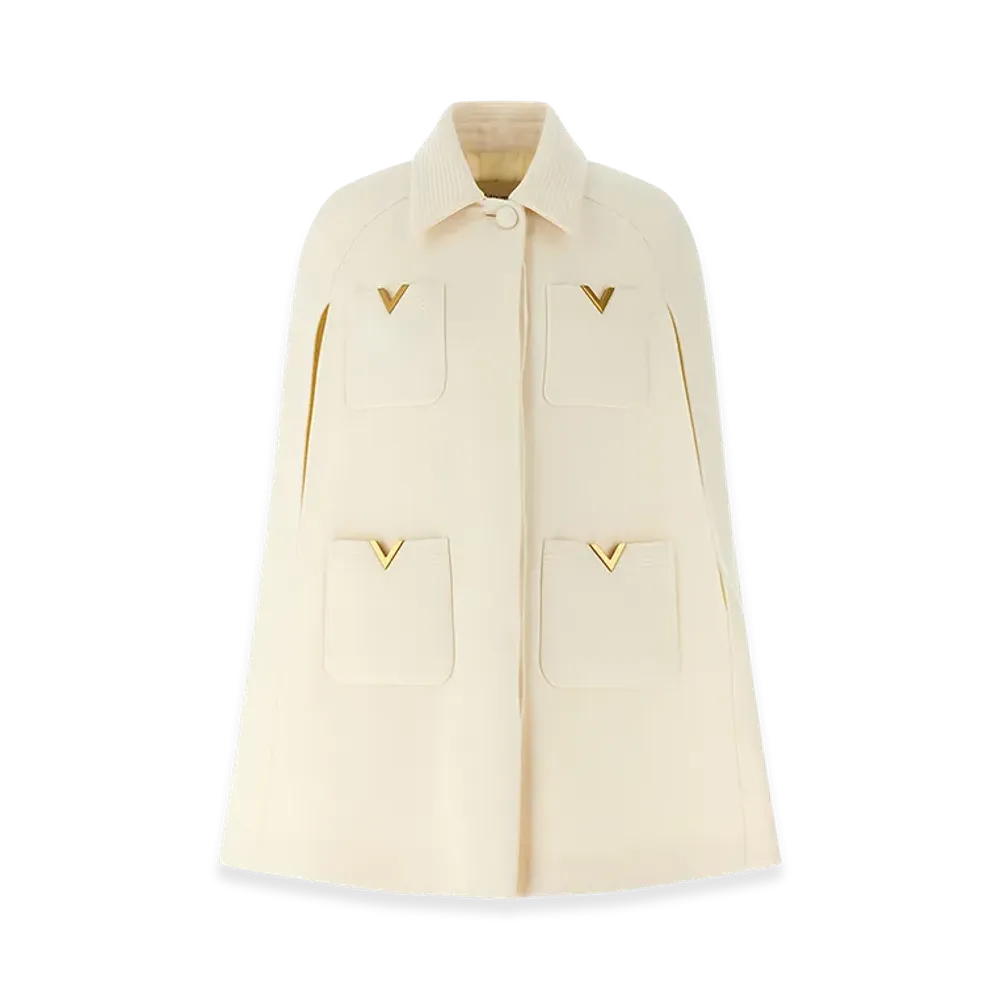 Valentino Women's Drill Hood "White"