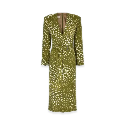 DRIES VAN NOTEN Women's Dohana Dress "Green"