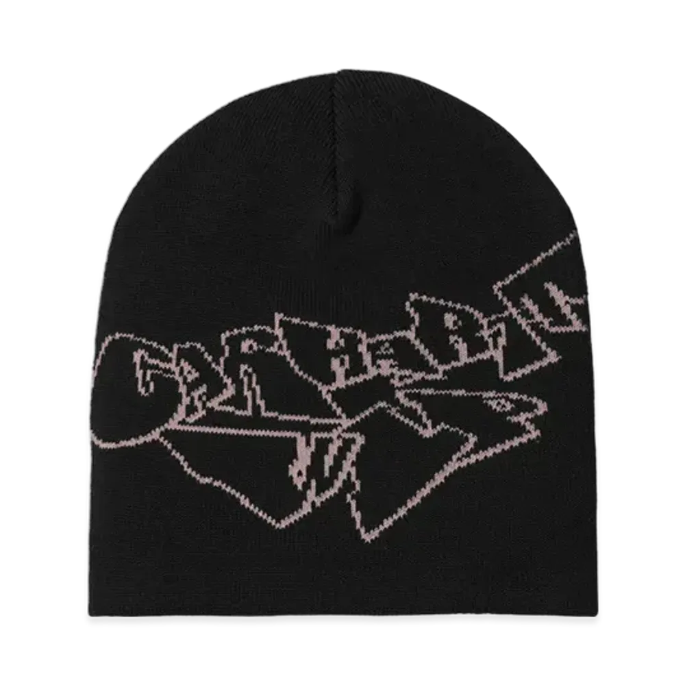 Carhartt WIP Screwed Up Scripter Beanie "Black/Hortensia"