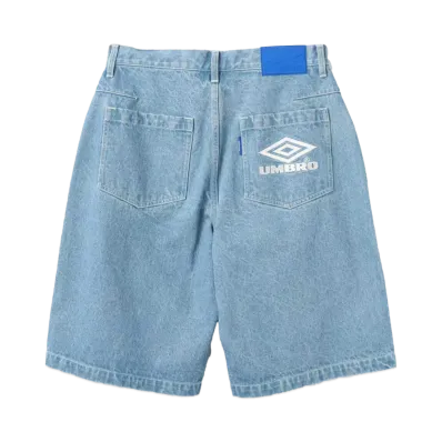 UMBRO x atmos Denim Buggy Shorts "Blue"