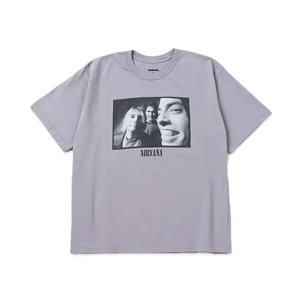 NEIGHBORHOOD x NIRVANA . Tee SS-1 "Gray"