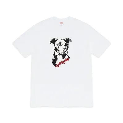Supreme Pitbull Tee "White"