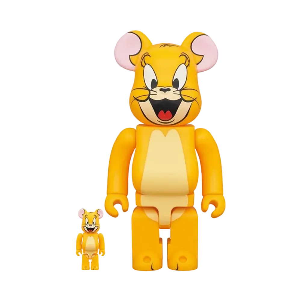 Bearbrick JERRY (Classic Color) 100% & 400% (TOM AND JERRY)