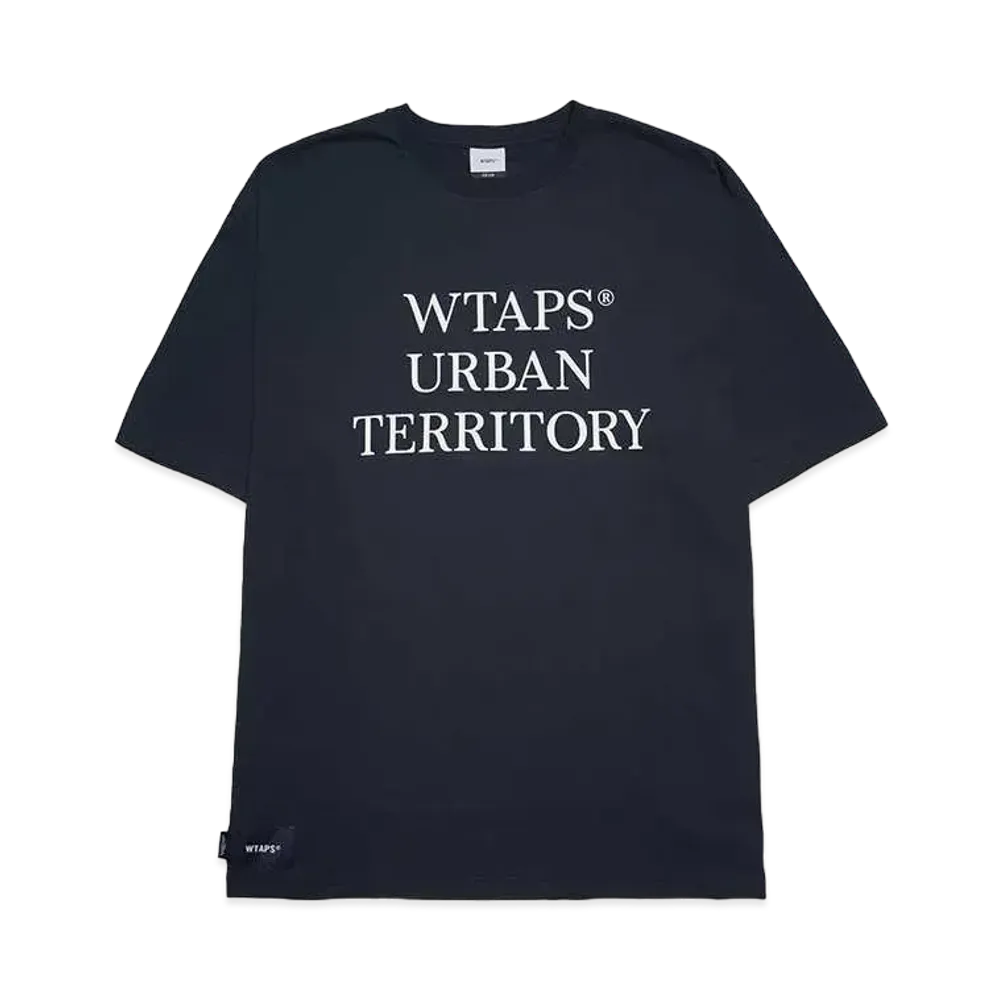 WTAPS WUT / SS / Cotton T-Shirt "Navy"