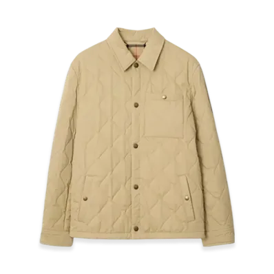 Burberry Quilting Gabardine Overshirt "Hamper"