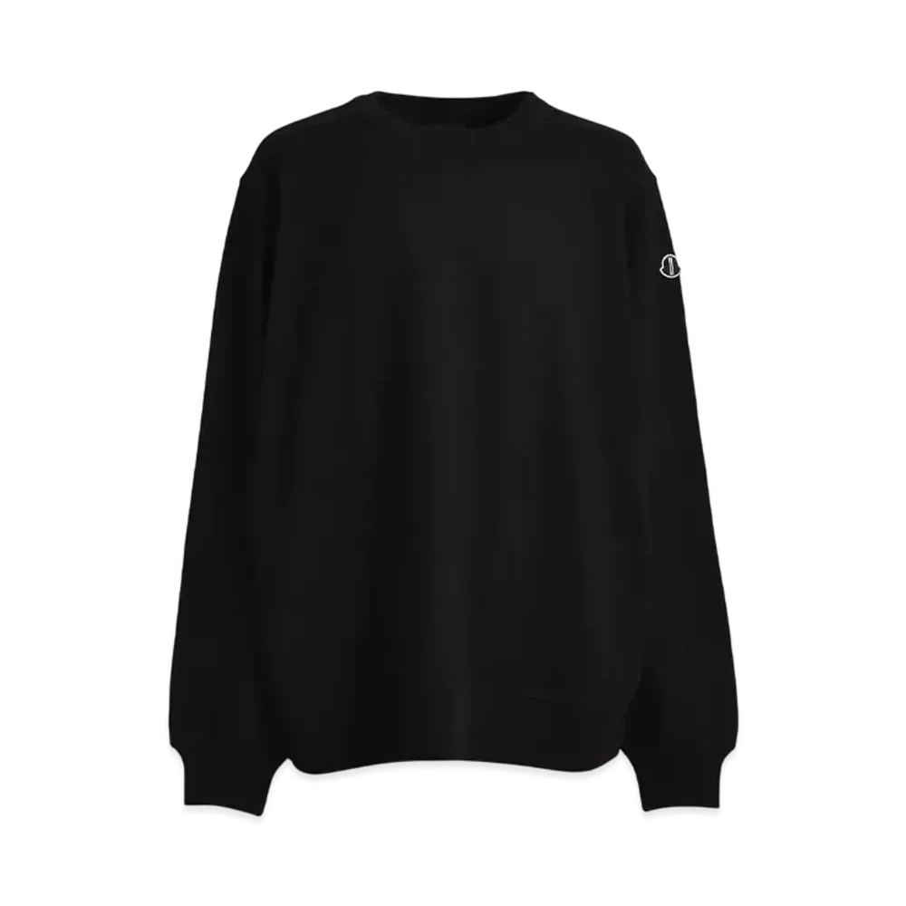 MONCLER x RICK OWENS Jumbo Crewneck Sweat "Black"