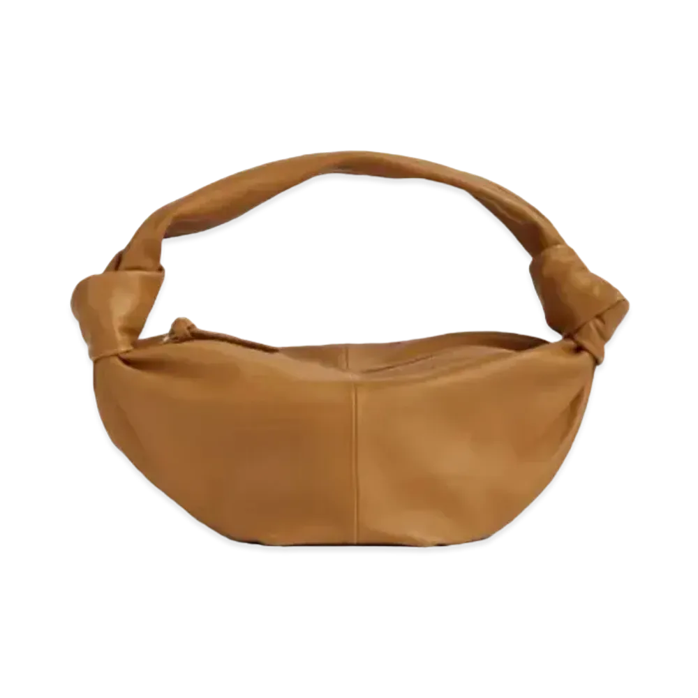 Bottega Veneta Double Knot Hand Bag "Caramel"