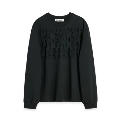 OUR LEGACY Tour Longsleeve "Cut Fairisle Ink Band Jersey"