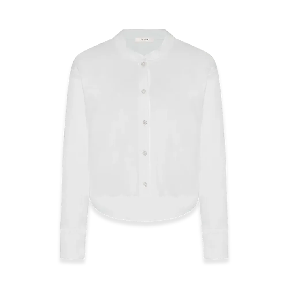 The Row Women's Gano Cotton Tops "White"