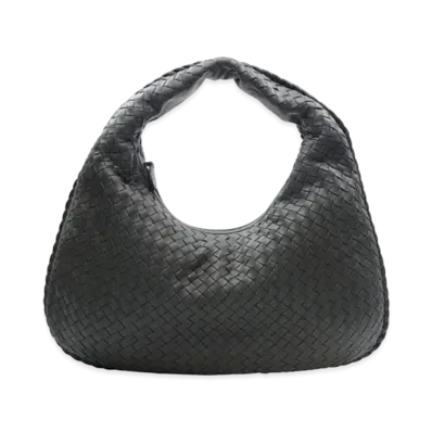 Bottega Veneta Lambskin Hand Bag "Grey"
