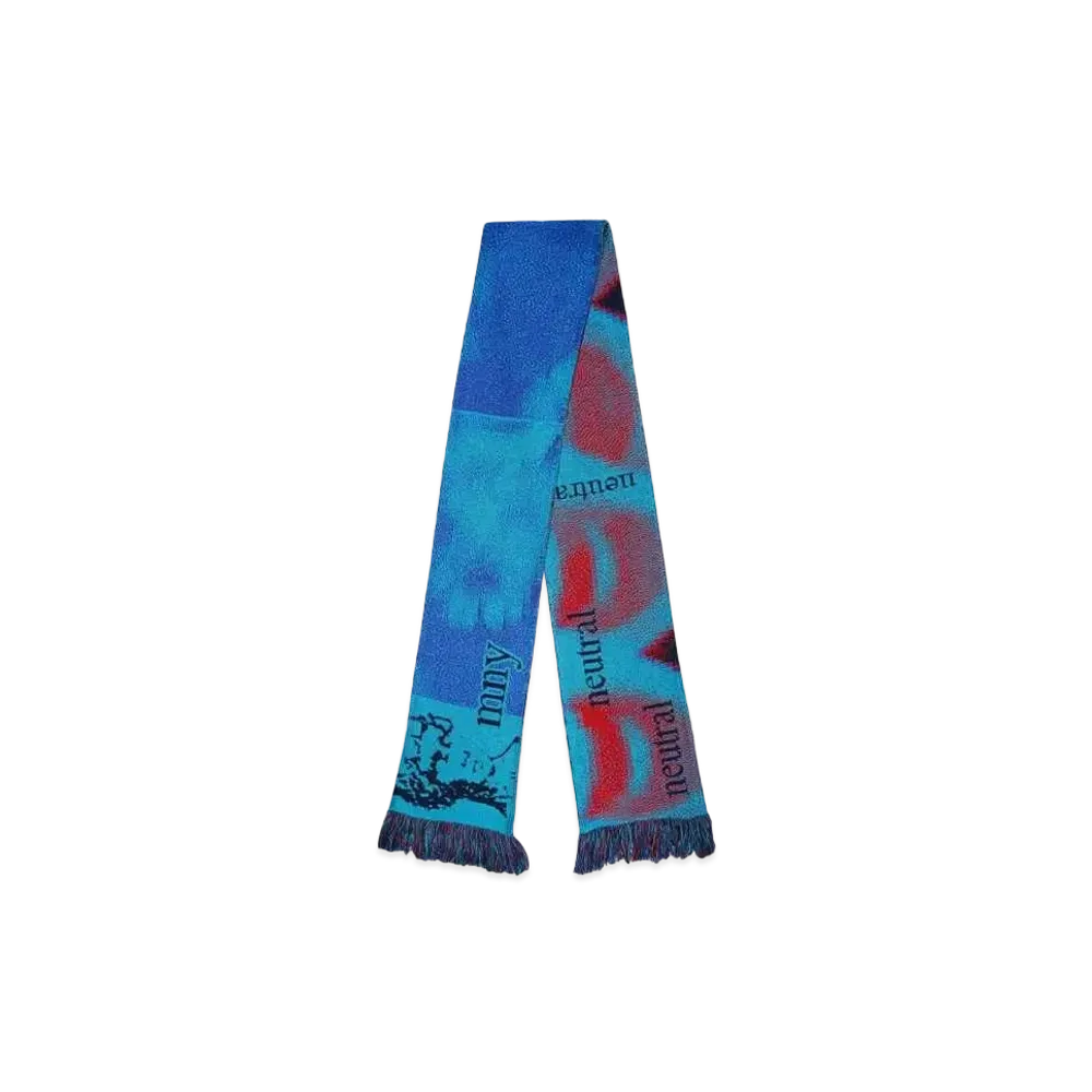 Montmartre New York Neutral Lips Scarf "MULTI"