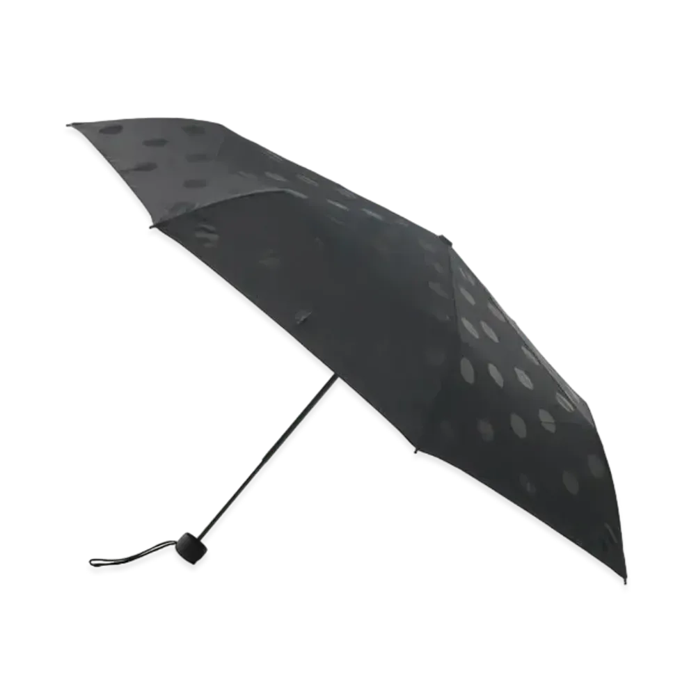 Yohji Yamamoto Y's DOT WATER PROOF NYLON Y's FOLDING UMBRELLA "Black"