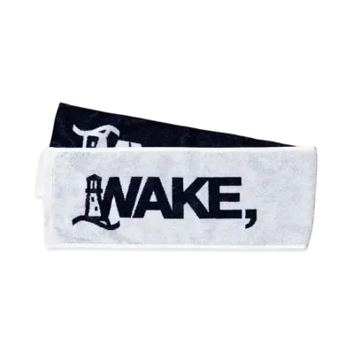 WAKE Muff Towel "White"