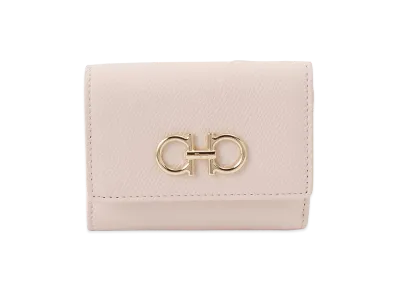 Salvatore Ferragamo Trifold Wallet "Pink"