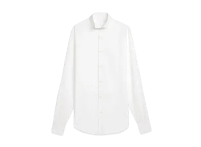 CELINE Classic Shirt / Cotton Poplin "White"
