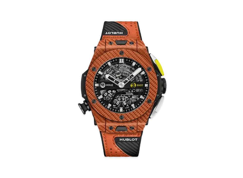 HUBLOT Big Bang Unico Golf Orange Carbon 45mm