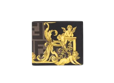 FENDI x Versace Fendace Bi-Fold Wallet In Multicolor Fabric "Multicolor"