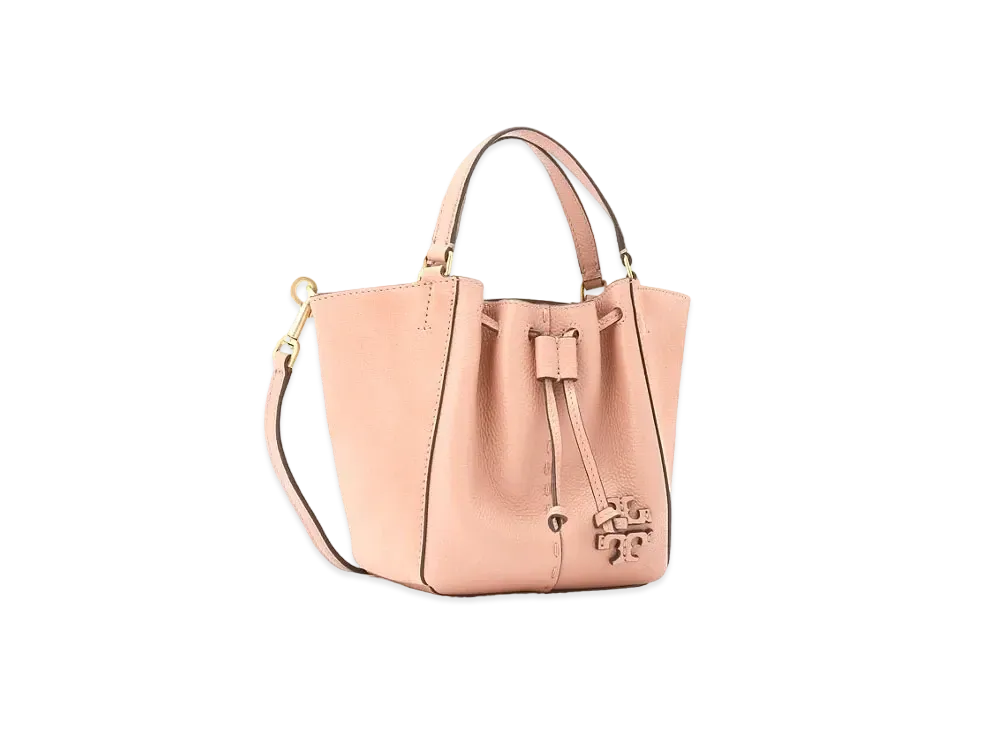 TORY BURCH Mac Glow Sue Mix Mini Drawing Rolling Satchel "Meadowsweet"