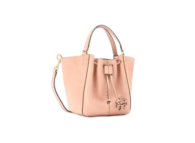 TORY BURCH Mac Glow Sue Mix Mini Drawing Rolling Satchel "Meadowsweet"