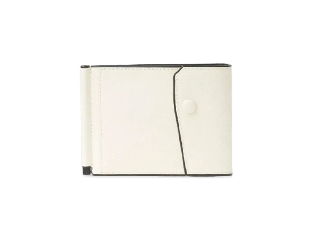 Valextra Grip Purse "White"