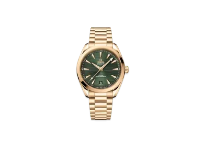 OMEGA Seamaster Co-Axial Master Chronometer "Moonshine Gold/Green" 220.52.41.21.10.001