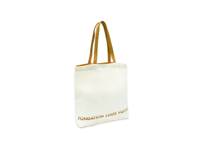 Louis Vuitton Fondation Louis Vuitton Tote Bag Museum Exclusive Item "White"
