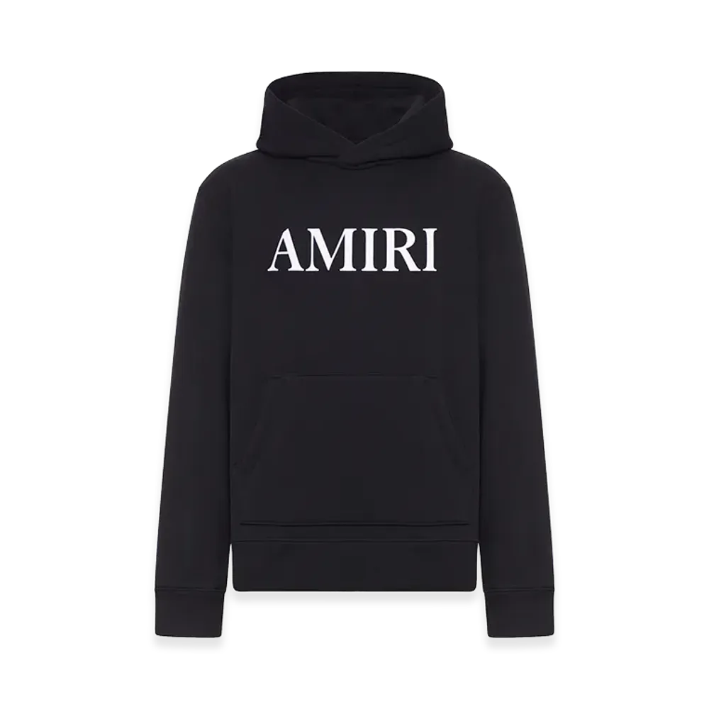AMIRI Cotton Hoodie "Black"