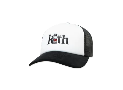 Kith x Peanuts 75 Nolan Poly Foam Trucker With Suede Brim "Black"