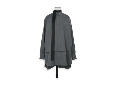 sacai Women's Suiting Dress "Gray"