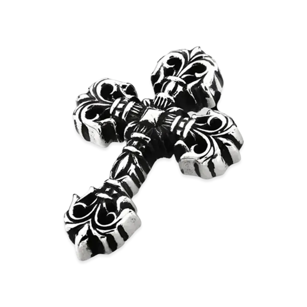 Chrome Hearts Filigree Cross XS Pendant "Silver"