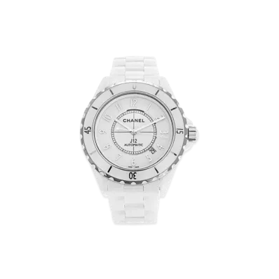 CHANEL J12 Automatic 42mm Ceramic Stainless Steel "White"
