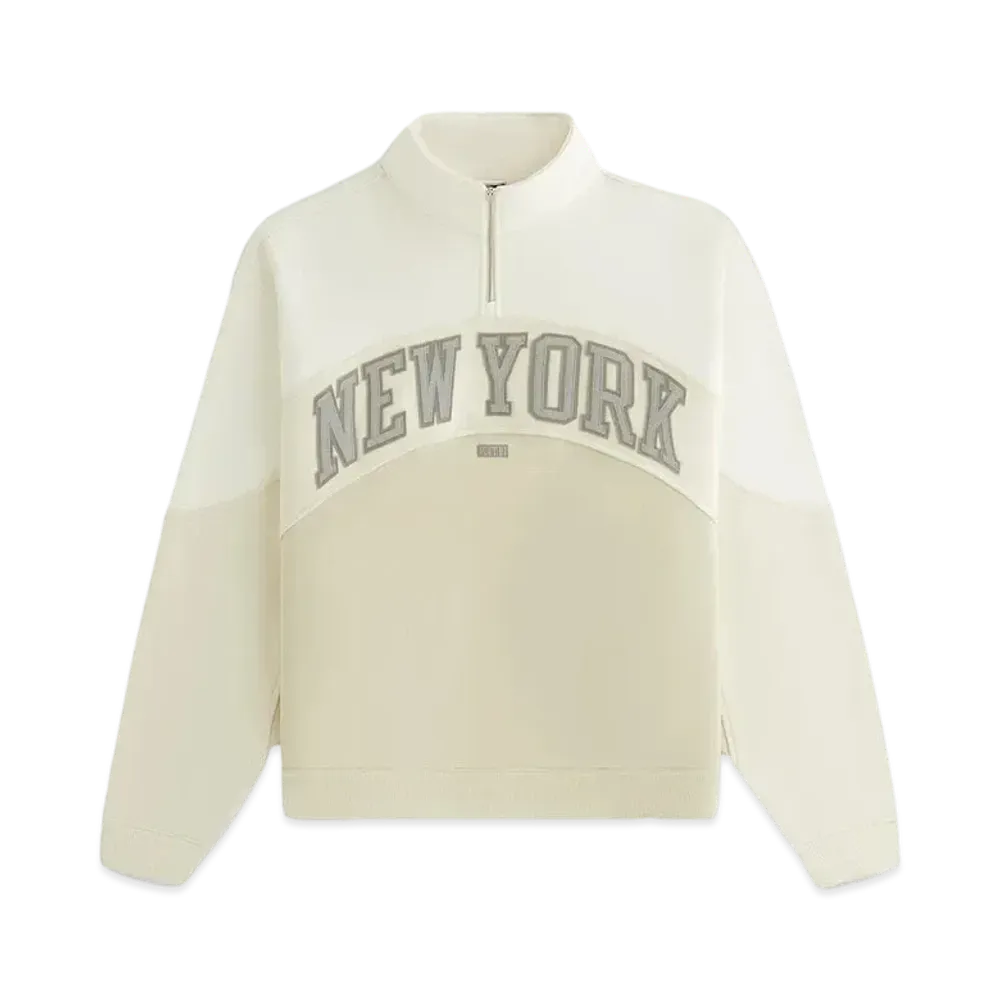Kith Women x New York Knicks Hunter III Panelled Quarter Zip "Sandrift"