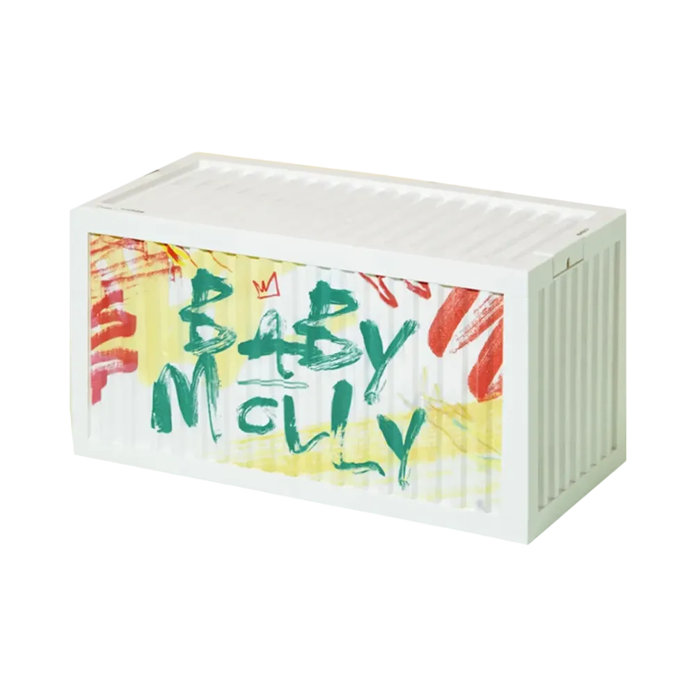 POP MART Baby Molly When I Was Three! Luminous Container Box