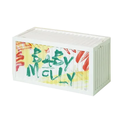 POP MART Baby Molly When I Was Three! Luminous Container Box