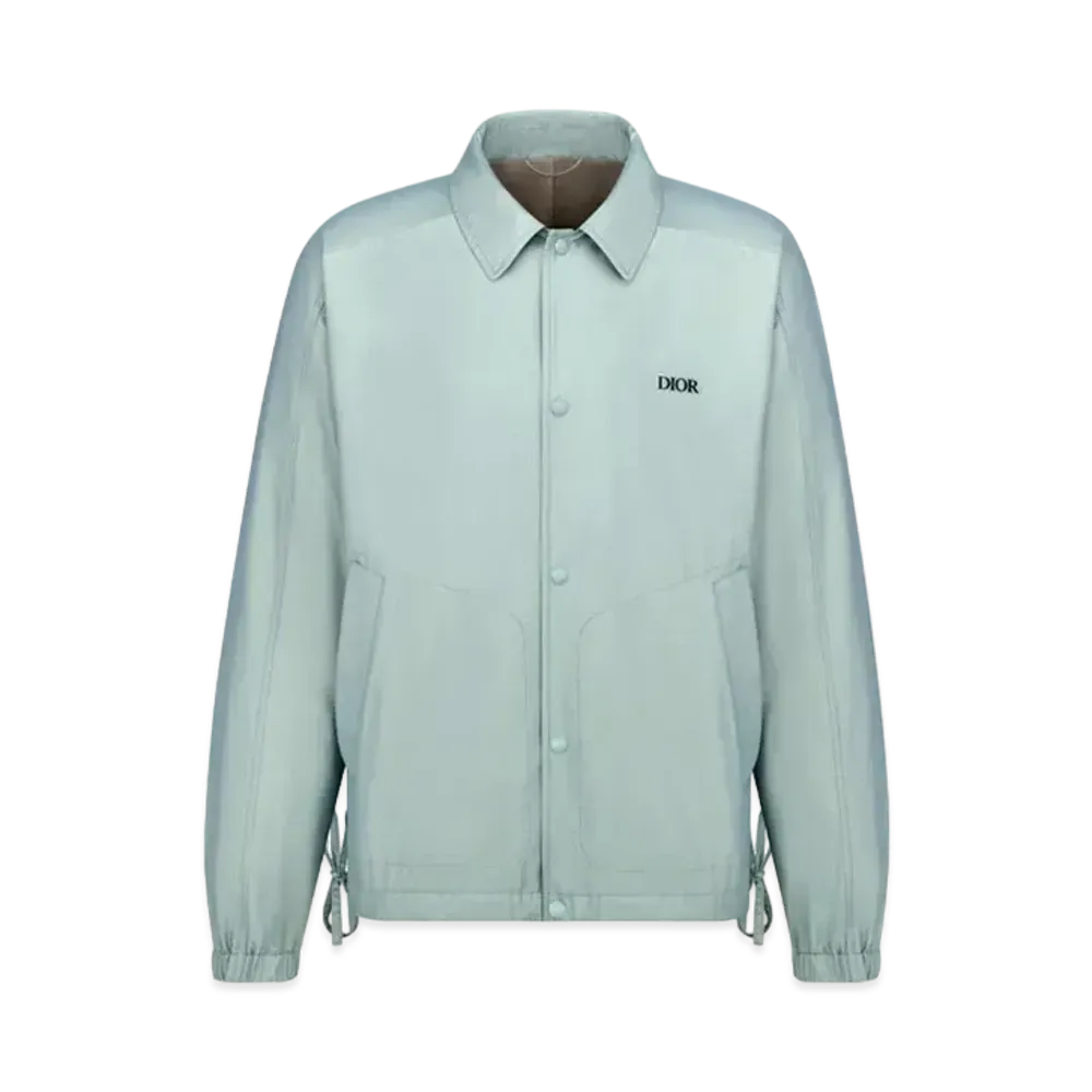 Dior Blouson Jacket Silk Blend "Blue"