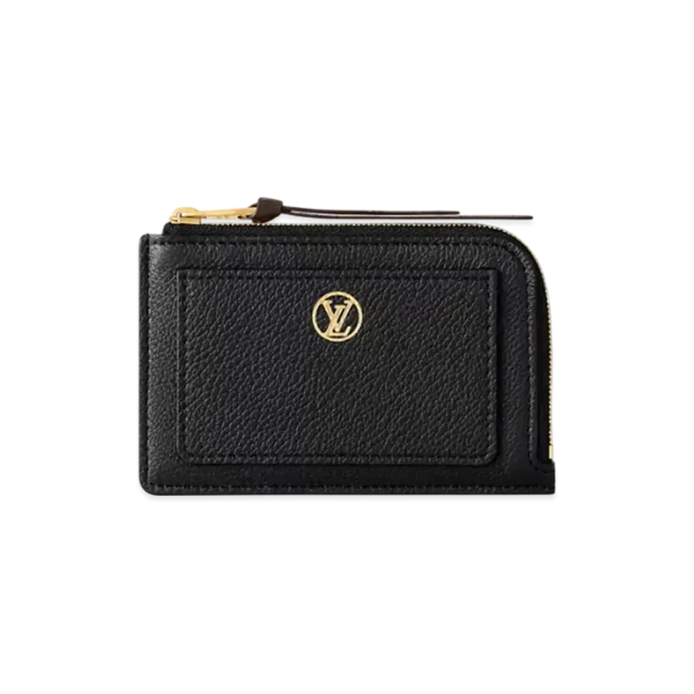 Louis Vuitton Low Key Zipped Card Holder "Noir"