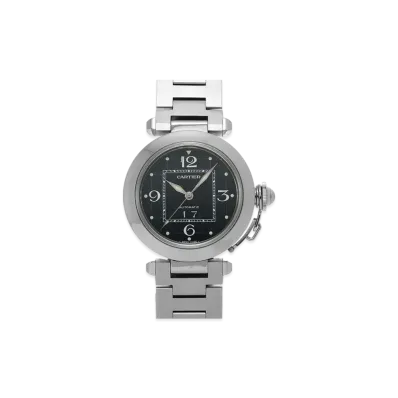 Cartier Pasha C Big Date "Black" W31053M7