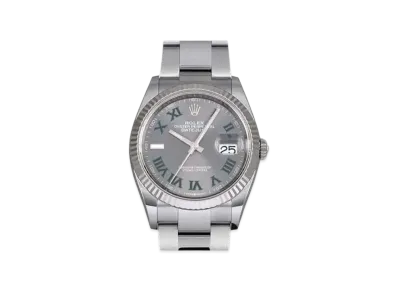 ROLEX Datejust 36 "Slate/Green Roma" 126234