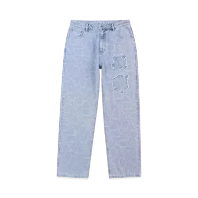 Unknown London Regular Fit Un Patch Denim "Blue"